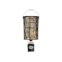American Hunter 50 LB Hanging Feeder | Hunting Durable Lightweight Camo Metal Game Feeder with Automatic Delivery System | with E-Kit Photocell Kit