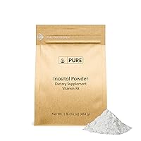 Pure Original Ingredients Inositol (Vitamin B8) Powder (1 lb) Always Pure, No Fillers Or Additives, Lab Verified