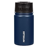 FIFTY/FIFTY V12004NB0 12oz - Navy Blue Bottle - Flip Cap