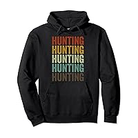 Hunting Hunter Retro Pullover Hoodie