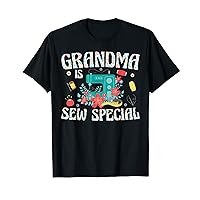 Grandma Is Sew Special Sewing Machine Quilter Grandma T-Shirt