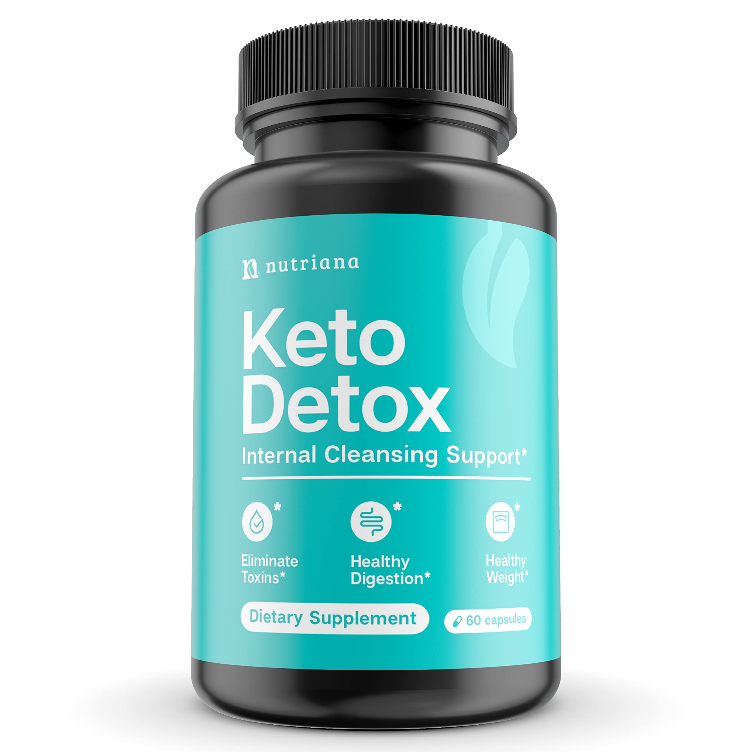 Keto Detox for Colon Cleanse - Advanced Formula Colon Cleanse and Detox Pills - Colon Cleanser for Colon Detox - Keto Diet Support for Colon Health, Boost Energy and Flush Toxins - 60 Count
