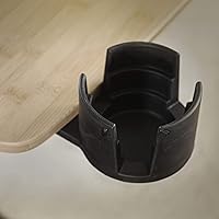 Stander Cup Holder Accessory, Drink Holder for Tables and Desks with Pre-Drilled Holes, Cupholder Attachment for Adults, Seniors, and Elderly, Compatible with Stander and Able Life Tray Tables