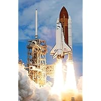 Laminated 24x37 Poster: Rocket Launch Rocket Take Off NASA Space Travel Drive Boost Acceleration Gravity Gravitation Speed Up Space Shuttle Discovery Science Research Fire Fire Blast