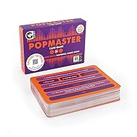 Ginger Fox PopMaster BBC Radio 2 Quiz Card Game - Put Your Musical Knowledge to The Test in This Pop Themed Trivia Game
