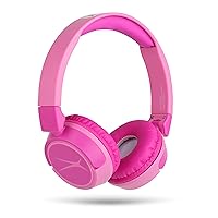Altec Lansing Kid Safe 2-in-1 Wireless Bluetooth Headphones - Crystal Clear Sound, Safe Volume Limiting, Foldable Design - Enjoy Audio and Protect Your Child's Hearing