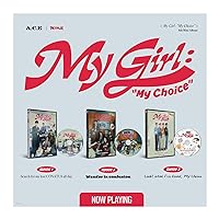 A.C.E My Girl : My Choice 6th Mini Album CD+Photobook+Paper doll+4Cut photo+Sticker+Mini game+Photocard+Tracking Sealed ACE PETFLIX (Random Version)
