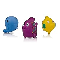 Nuby Fun Fish Squirters - 3 Pack