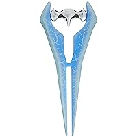 Disguise Halo Energy Deluxe Light Up Sword Costume Accessory, Blue, 30 Inch Length
