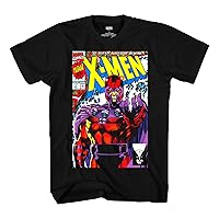 Marvel X-Men Graphic Tees Magneto Crushing Force T Shirts - Unisex Black Shirt