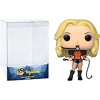 Britney S p e a r s : P o p ! Rocks Vinyl Figurine Bundle with 1 Compatible 'ToysDiva' Graphic Protector (262-61435 - B)