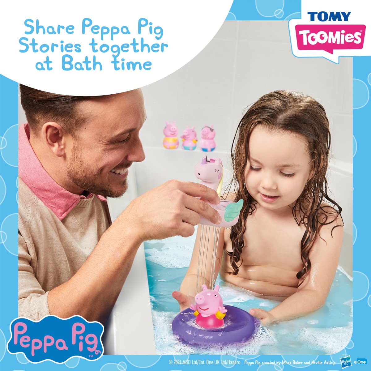 Peppa Pig Bath Toys – Baby Bath Toys Promote Dexterity and Motor Skills – Toddler Toys for Bath and Pool – Bath Squirties for Boys and Girls 18 Months and Up