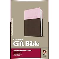 Premium Gift Bible NLT, TuTone (LeatherLike, Pink/Dark Brown, Red Letter) Premium Gift Bible NLT, TuTone (LeatherLike, Pink/Dark Brown, Red Letter) Imitation Leather
