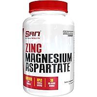Nutrition Zinc Magnesium Aspartate - Essential Mineral Complex for Sleep Support and Recovery 30 Servings