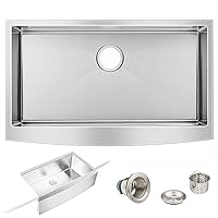 Empava Stainless Steel 36 in. W x 22 in. L Farmhouse Apron Front Single Bowl Undermount Kitchen Sink