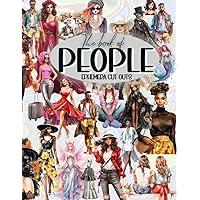 The book of People Cut-Outs: cut out collage ephemera Vintage, Modern, Gothic, and More!