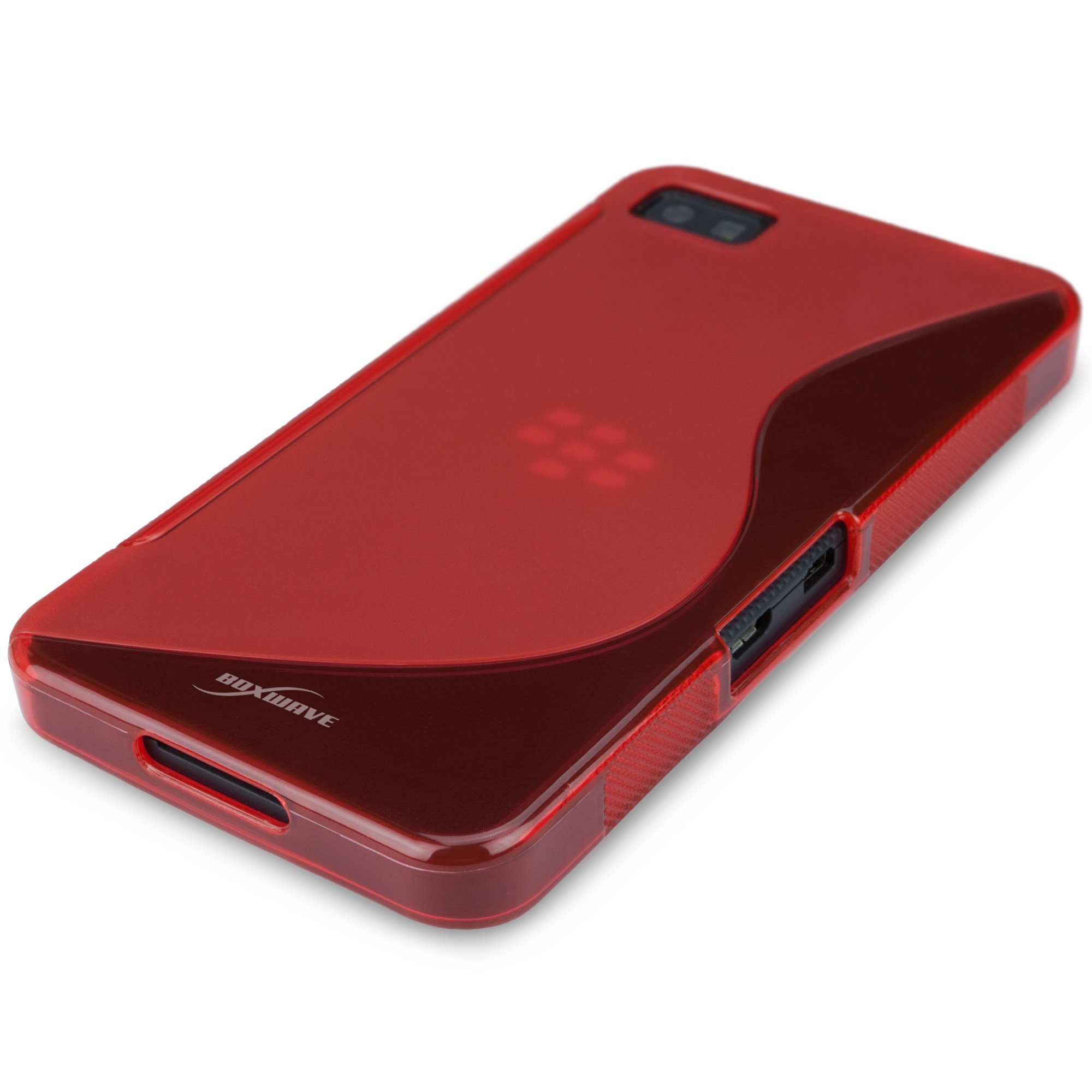 Case for BlackBerry Z10 (Case by BoxWave) - DuoSuit, Ultra Durable TPU Case w/Shock Absorbing Corners for BlackBerry Z10 - Scarlet Red