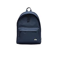 LacosteMensClassic Backpack With Croc LogoMarineOne Size
