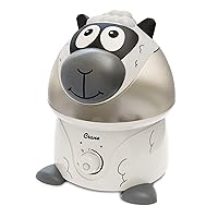 Crane Adorables Ultrasonic Humidifiers for Bedroom and Baby Nursery, 1 Gallon Cool Mist Air Humidifier for Large Room or Kid's Room, Humidifier Filters Optional, Sheep