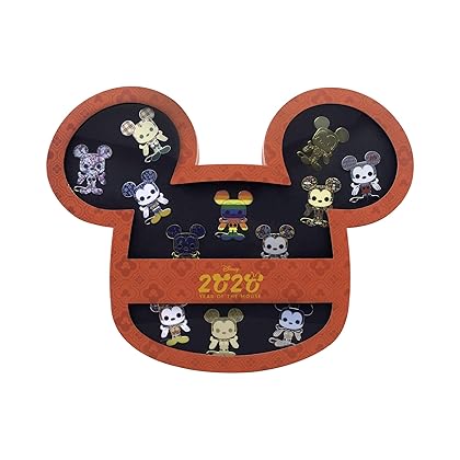 Loungefly: Disney - Year of The Mouse, 12 Pin Limited Edition Set, Amazon Exclusive