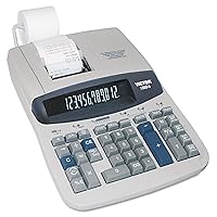 Victor 1560-6 12 Digit Heavy Duty Commercial Printing Calculator with Large Display and Loan Wizard