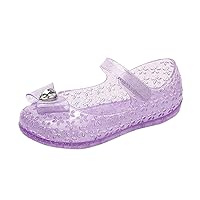 Toddler Jelly Shoes Girls Jelly Shoes Little Girl Shoes Girls Sandals Flat Dress Flower Girl Party for Toddler Girls