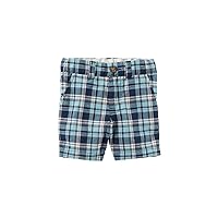 Carter's Little Boys Plaid Twill Shorts, Size: 4