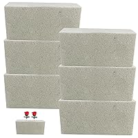 Floral Foam Blocks, 6Pcs Foam for Flower Arrangements, Flower Foam Wet and Dry Florist Foam Brick, 8.7x4.1x3'' Green Foam for Flower Arrangements DIY Crafts Grey