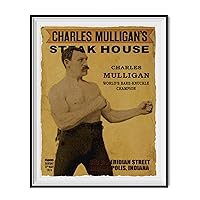 My Party Shirt Ron Swanson's Charles Mulligan's Steak House Poster 16 x 20