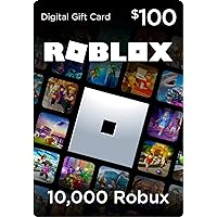 Roblox Digital Gift Card - 10,000 Robux [Includes Exclusive Virtual Item] [Online Game Code]