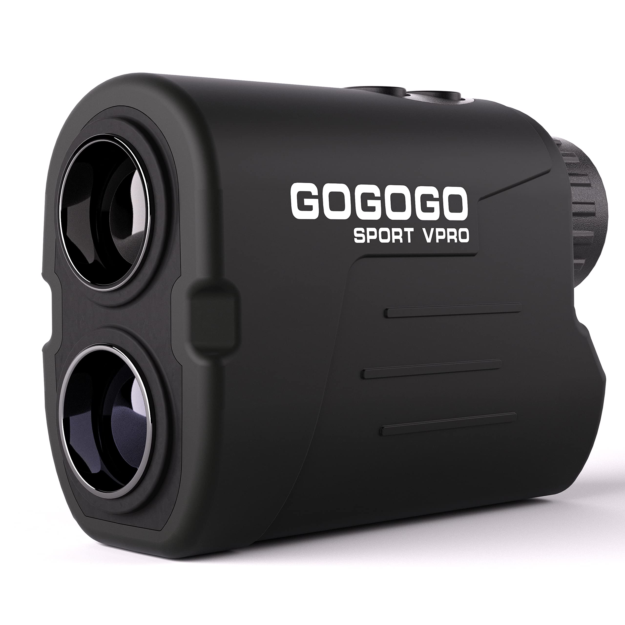 Gogogo Sport Vpro GS03 Laser Golf/Hunting Rangefinder, 6X Magnification Clear View 650/1200 Yards Laser Range Finder, Slope, Pin-Seeker & Flag-Lock & Vibration