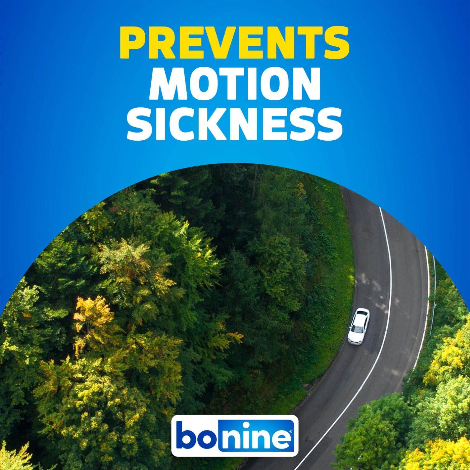 Bonine Non-Drowsy Motion Sickness Relief - Chewable Tablets with Meclizine HCL 25mg - Non Drowsy Medicine for Nausea or Motion Sickness - Cruise Essentials - Raspberry Flavor, 16 Chewable Tablets