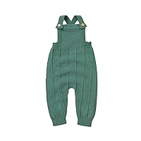 Douhoow Infant Baby Knit Jumpsuit Overalls Baby Girl Suspender Sweater Jumpsuit Romper Pants Fall Winter Outfits