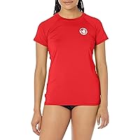 Body Glove Women's Smoothies In Motion Solid Short Sleeve Rashguard