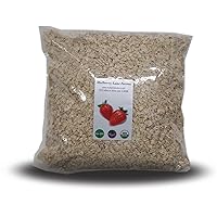 Rolled Oats 5 Pounds Old Fashioned Oatmeal, USDA Organic, Non-GMO Bulk, Mulberry Lane Farms