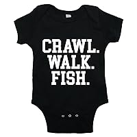 Crawl Walk Fish Infant Baby Romper