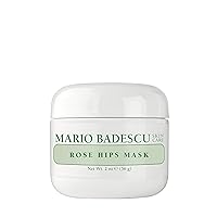 Mask 2 Oz - Healing and Soothing, Cucumber Tonic, Enzyme Revitalizing, and Rose Hip Face Mask Skin Care - Facial Masks for Women and Men