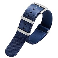 20mm 22mm NATO Nylon Fabric Watch Band Sport Military Parachute Strap Watchband Bracelet for Seiko/Omega/Rolex 300