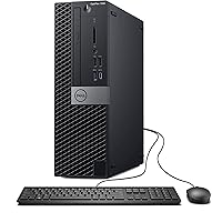 Dell Optiplex 7060 SFF Small Tower Desktop PC - 8th Gen Intel Core i7-8700 up to 4.60 GHz - 16GB RAM DDR4-512GB SSD - RGB Keyboard and Mouse - Windows 10 Pro (Renewed)