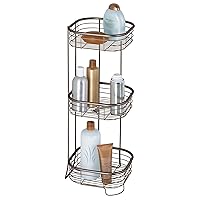 iDesign Standing Shower Caddy Organizer, The Forma Collection – 9.5