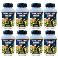 8 x Sheep Placenta Complex 100 Capsules, Make In USA, FRESH , New Item Good Product !!