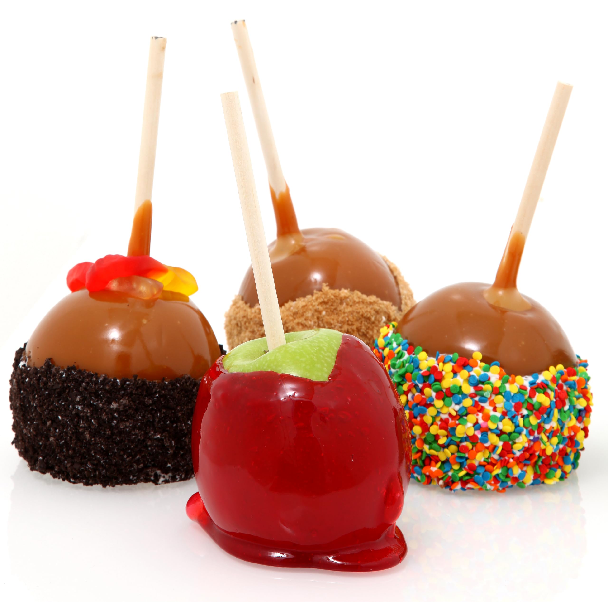 Perfect Stix Wooden Candy Apple Sticks. 6.5 x 1/4 Thick. 100 Count
