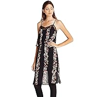 BCBGeneration Women's Overlay Dress with Lace Trim