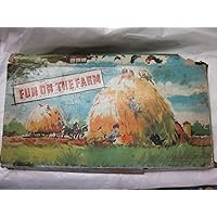 FUN ON THE FARM A Primer Game for Little Folks 1947 Milton Bradley Board Game