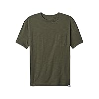 GAP Boys' Pocket Crew T-Shirt