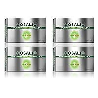 COAL TAR SOAP 75GM, 2.64OZ | With Bergamot, Tea Tree, Jojoba, Chamomile and Aloe Vera Oil | Relieves Dry, Itchy skin Pack of 4