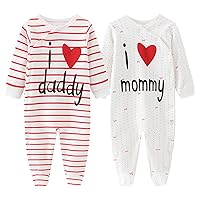 Baby and Toddler Footed One-Piece Romper Jumpsuit Cotton Baby Clothes Play Infant Girls Boys Newborn Outfits