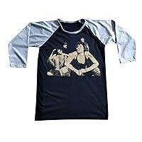 Unisex The Distillers Brody Dalle T-Shirt Raglan 3/4 Sleeve Mens Womens