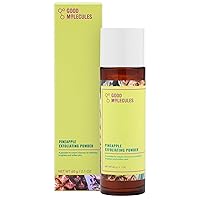 Good Molecules Pineapple Exfoliating Powder - Gentle, Exfoliating Facial Scrub with Enzymes, Anti-Aging and Alcohol Free Cleanser - Skincare for Face