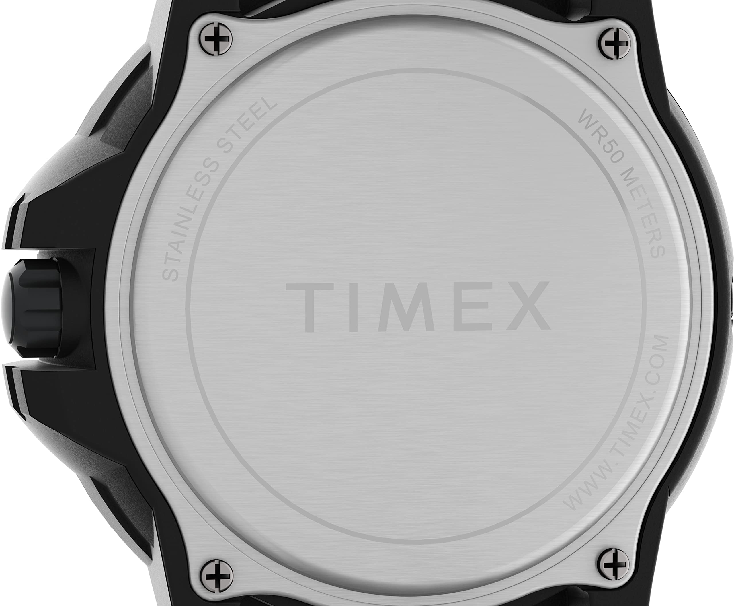 Timex Men's Expedition Gallatin 44mm Watch – Black Case Black Dial with Black Silicone Strap